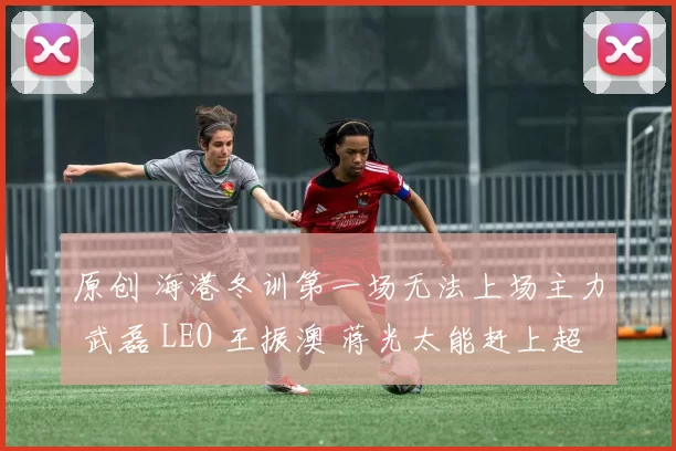 原创 海港冬训第一场无法上场主力 武磊 LEO 王振澳 蒋光太能赶上超级杯吗